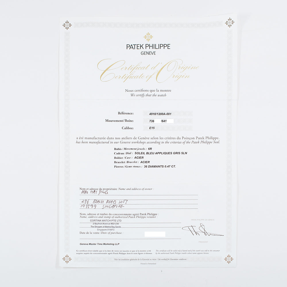 Patek Philippe Twenty-4 4910/1200A-001