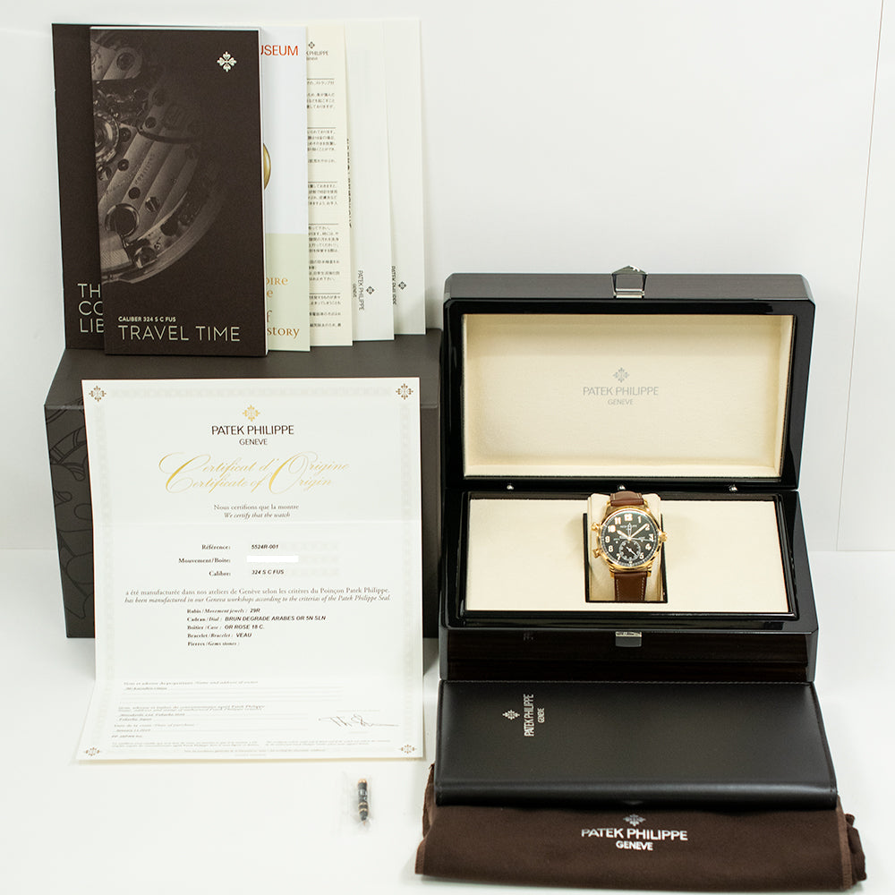 Patek Philippe Calatrava Pilot Travel Time 5524R-001