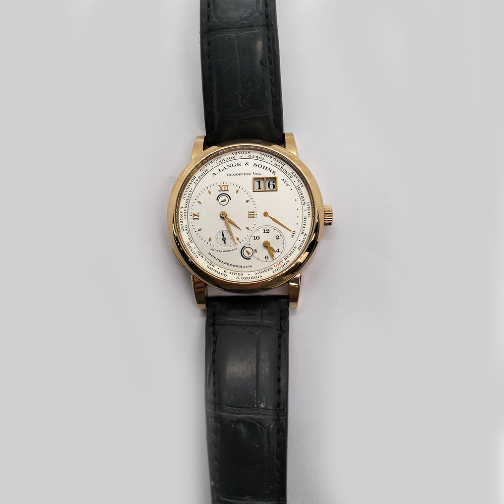 A. Lange & Söhne Lange 1 Time Zone 116.032 – The Timepiece Finder