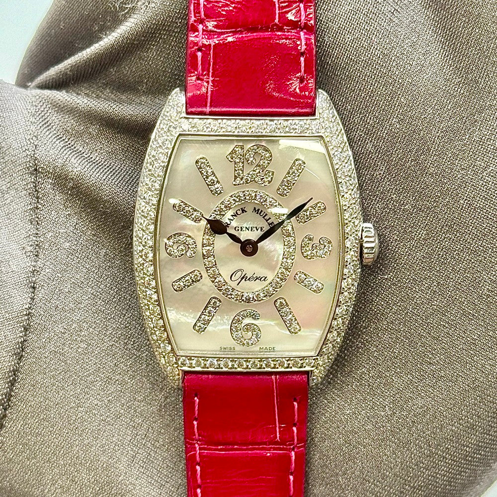 Franck Muller Cintrée  Curvex Opera 7502 QZ OPERA MOP D CD