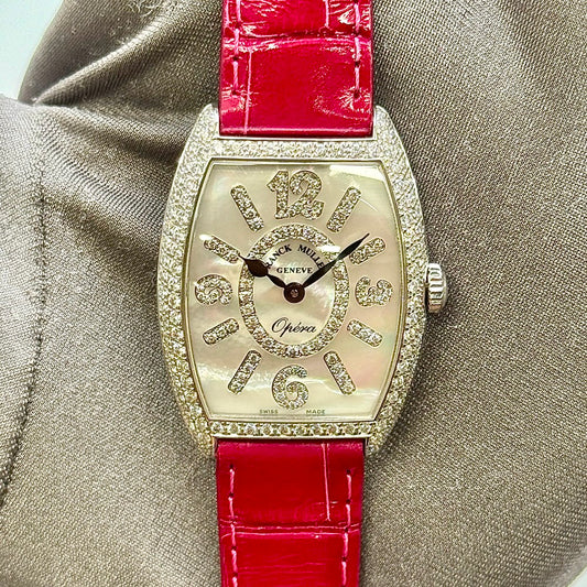 Franck Muller Cintrée  Curvex Opera 7502 QZ OPERA MOP D CD