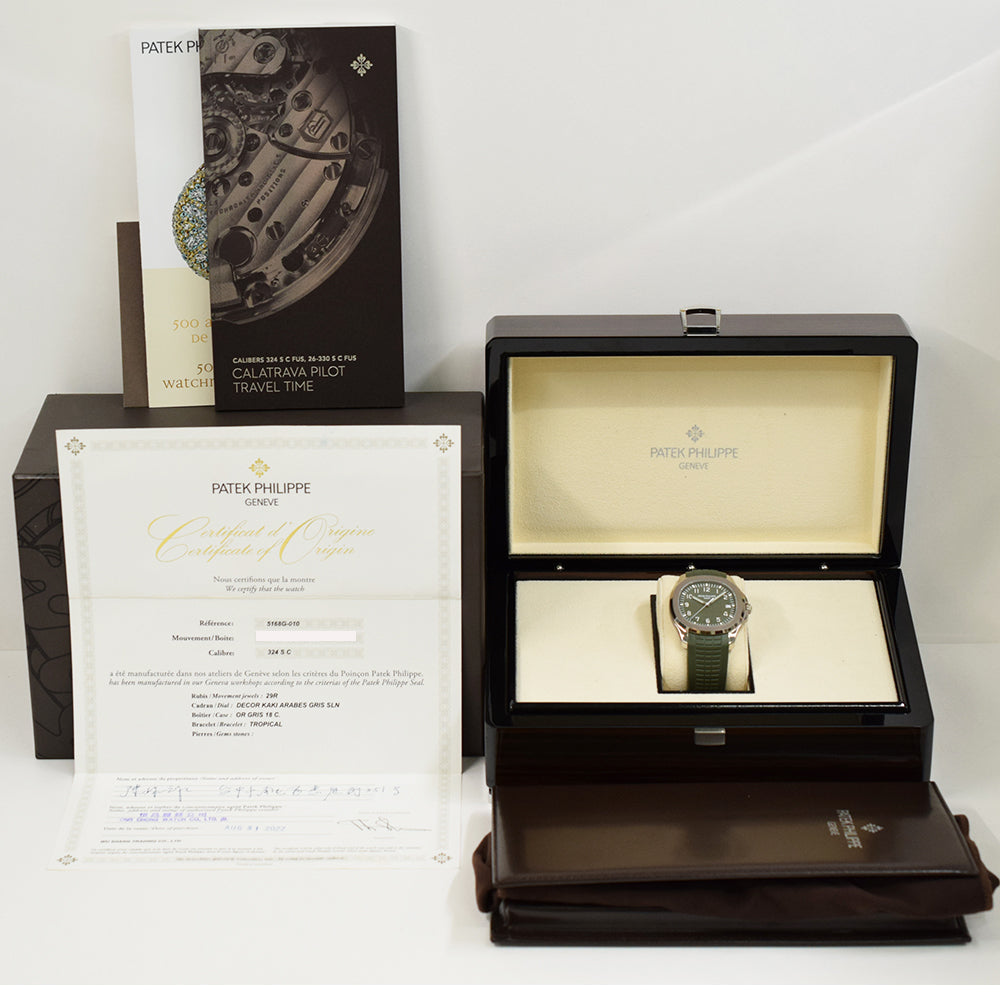 Patek Philippe Aquanaut 5168G-010