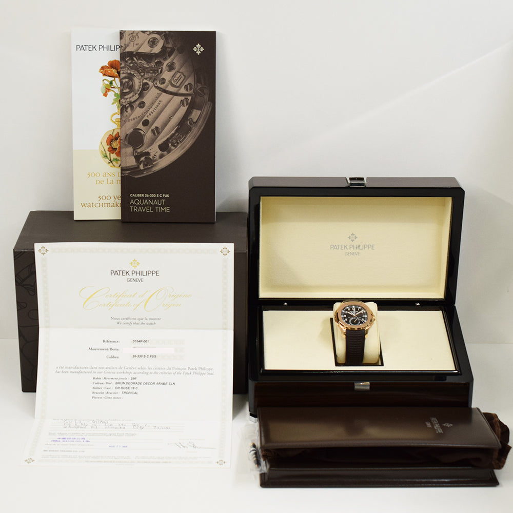 Patek Philippe Aquanaut Travel Time 5164R-001