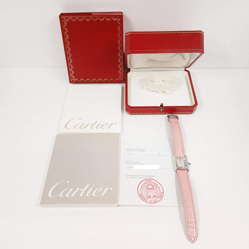 Cartier Must Tank SM 2000 Christmas Limited Edition W1016130