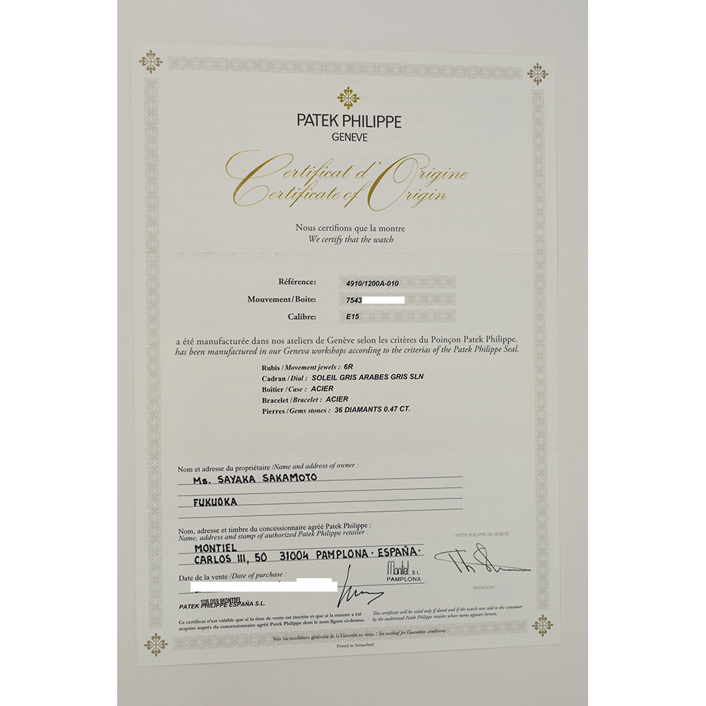 Patek Philippe Twenty~4 4910/1200A-010