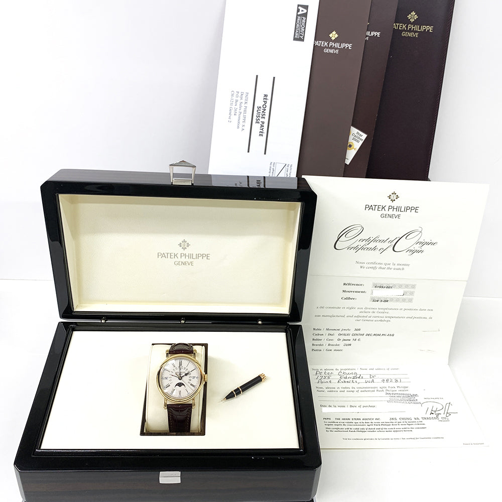 Patek Philippe Perpetual Calendar Moonphase Grand Complication 5159J-001
