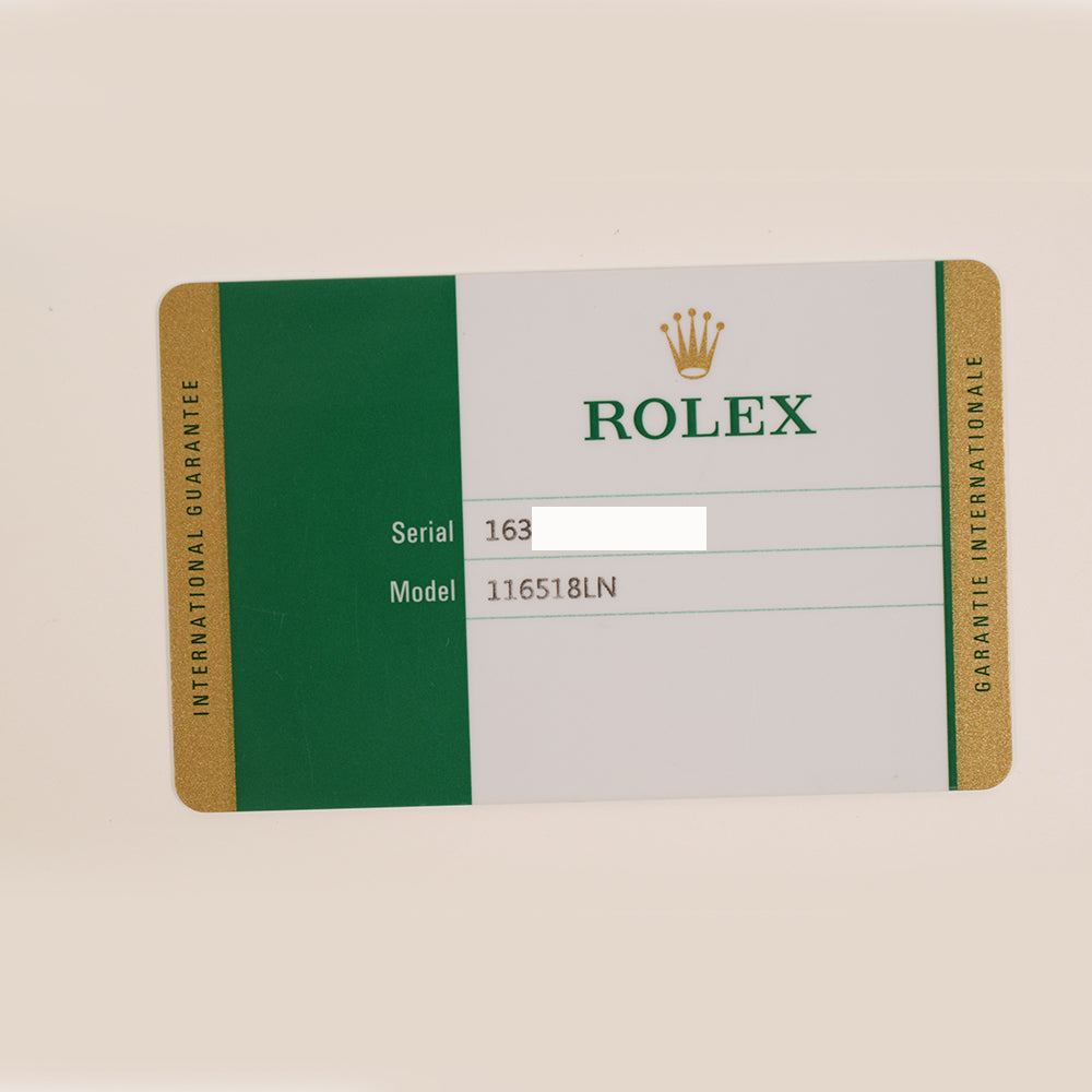 Rolex Daytona 116518LN