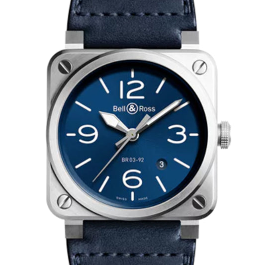 Bell & Ross Br 03-92 BR0392-BLU-ST/SCA