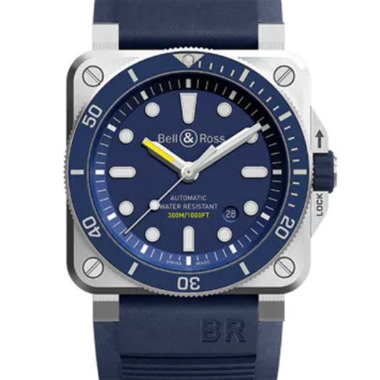 Bell & Ross BR 03-92 BR0392-D-BU-ST/SRB