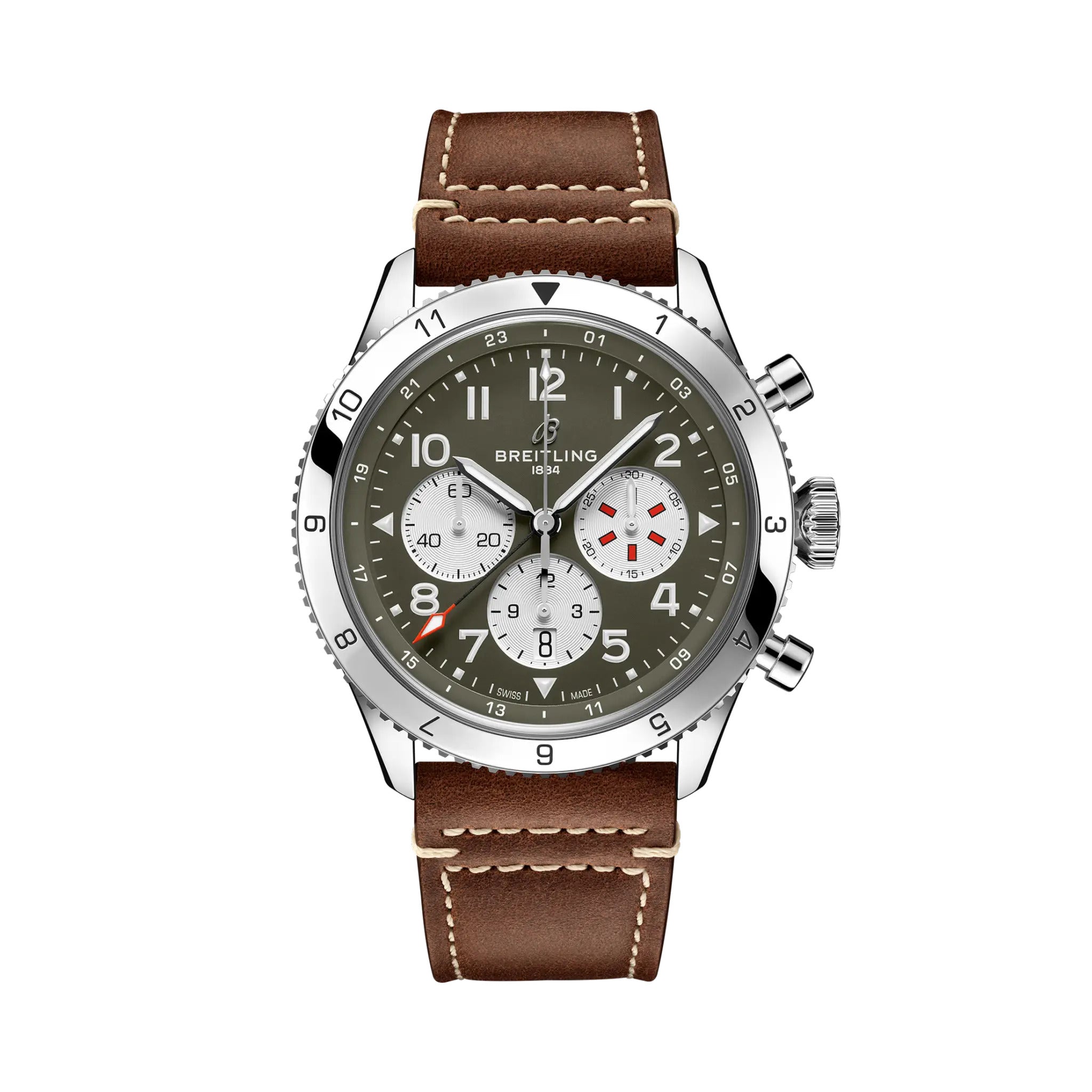 Breitling Super Avi B04 GMT 46 Chronograph Curtiss Warhawk AB04452A1L1X1