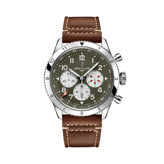 Breitling Super Avi B04 GMT 46 Chronograph Curtiss Warhawk AB04452A1L1X1