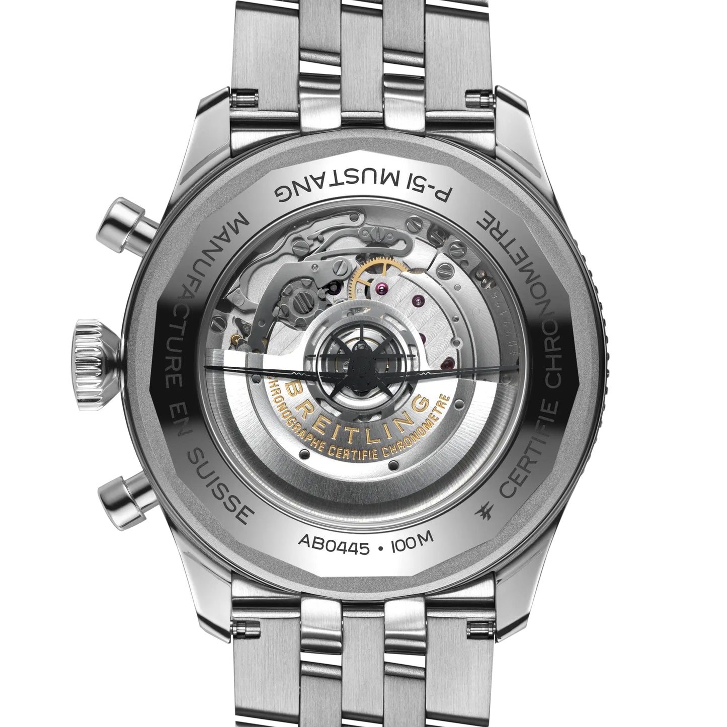 Breitling Super AVI B04 Chronograph GMT AB04453A1B1A1