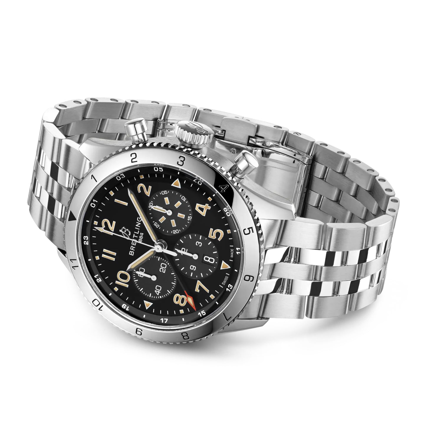Breitling Super AVI B04 Chronograph GMT AB04453A1B1A1
