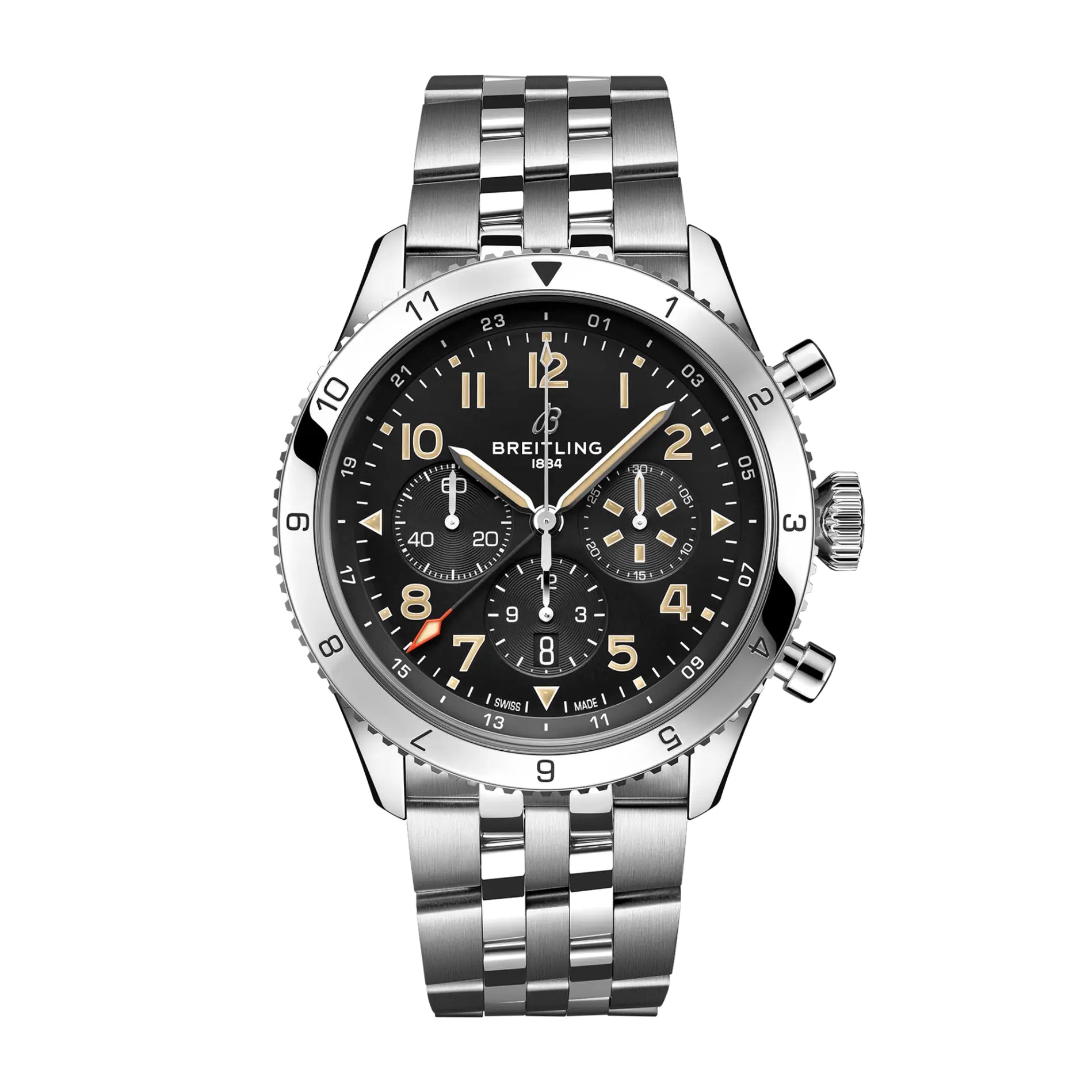 Breitling Super AVI B04 Chronograph GMT AB04453A1B1A1