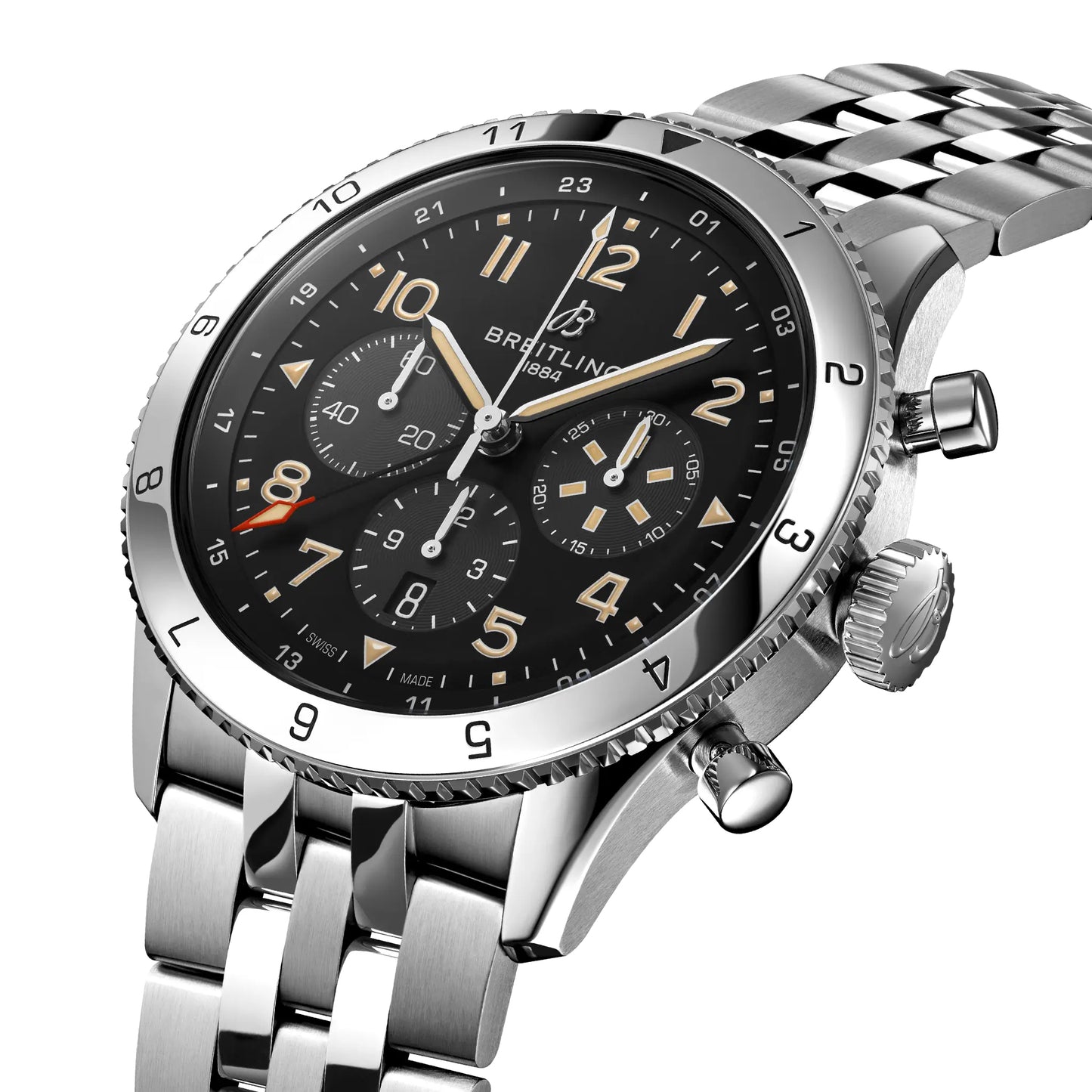Breitling Super AVI B04 Chronograph GMT AB04453A1B1A1